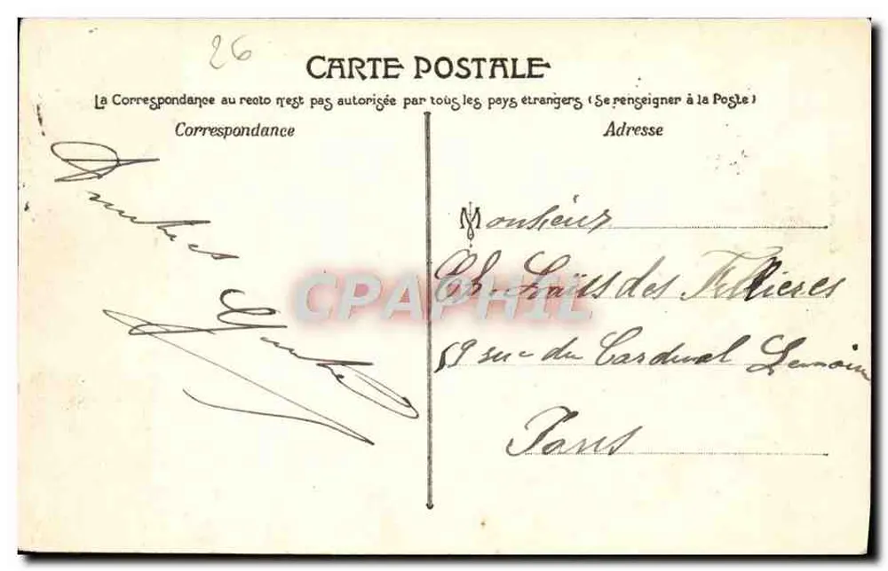 Valence — Visão geral dos dois pontes — Galerias dos Novos - Verso