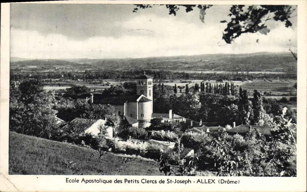 Escuela Apostólica de los Pequeños Clerigos de San José — ALLEX (Drôme) - Anverso