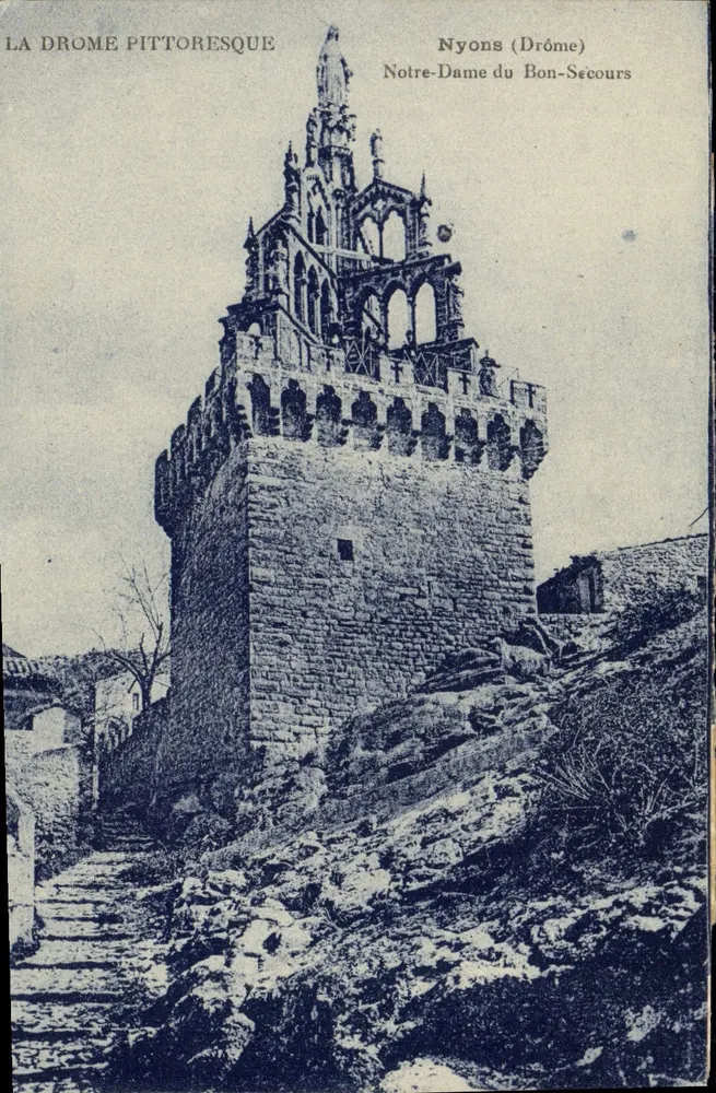 नियॉन (ड्रोम) — नोट्र-डैम डू बॉन-सेकौर्स — ड्रोम पिटोरेक्वे - आगे