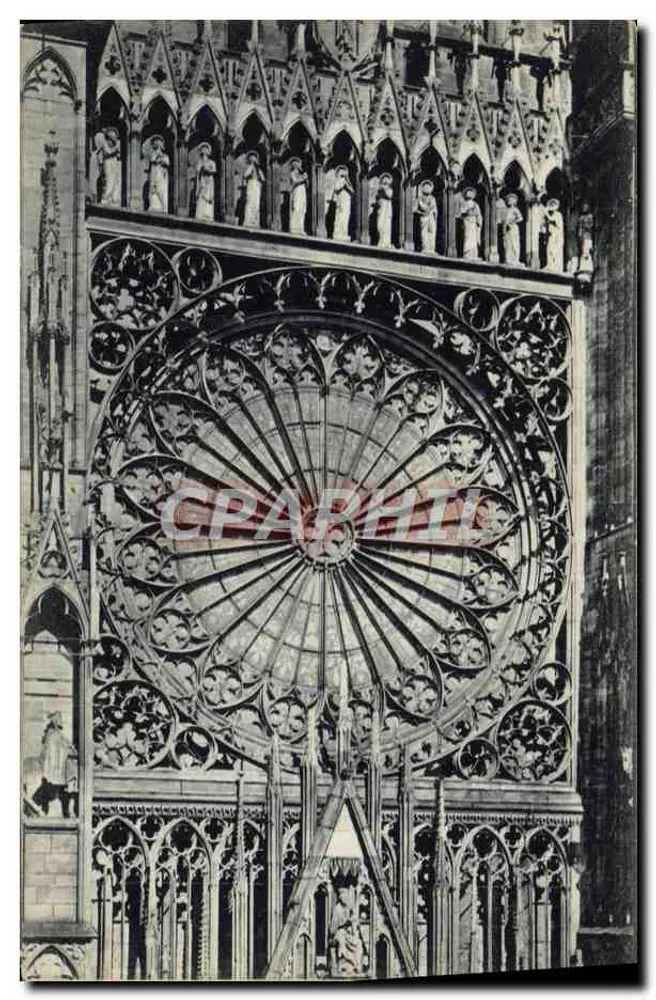 Portas do sul da catedral de Estrasburgo — Félix Loeb, Estrasburgo / E. - Frente
