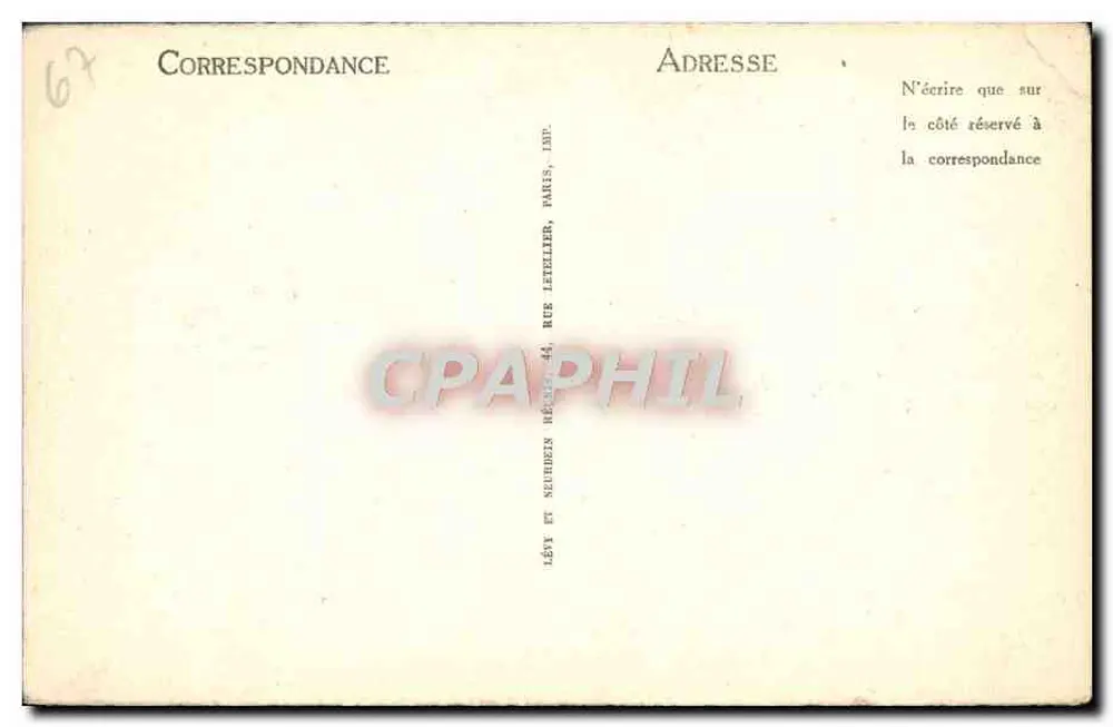 Strasbourg — Catedral — A Cátedra — LL - Verso