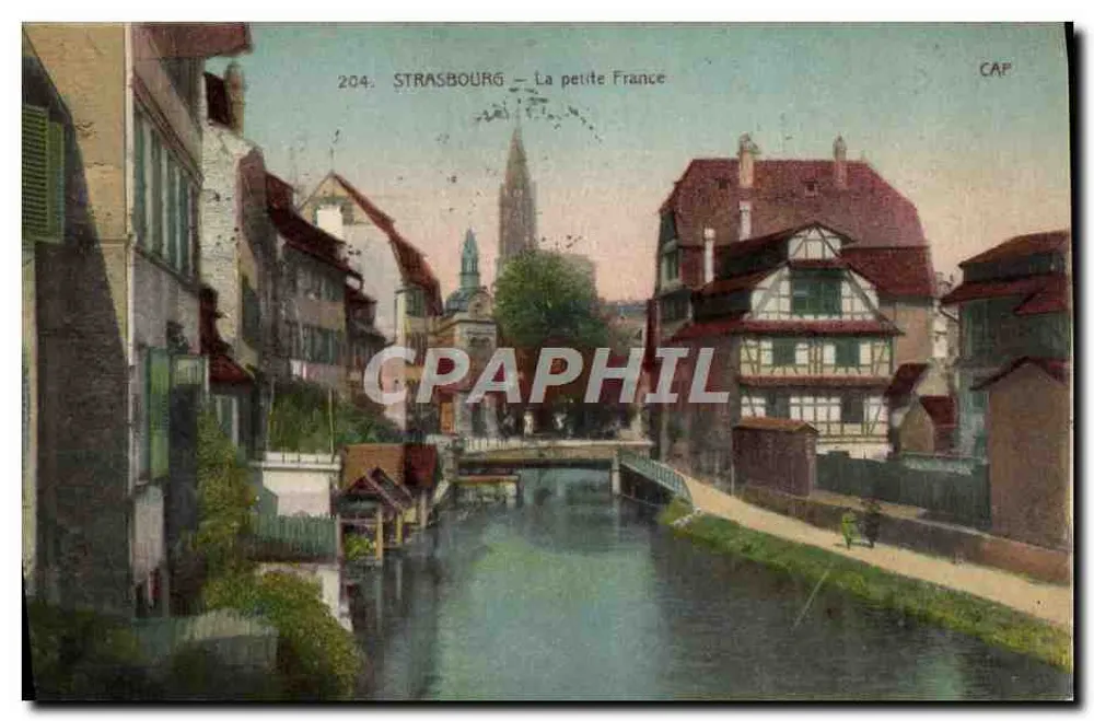 Straßburg — Kleine Frankreich — CAP, Nr. 204 - Vorderseite