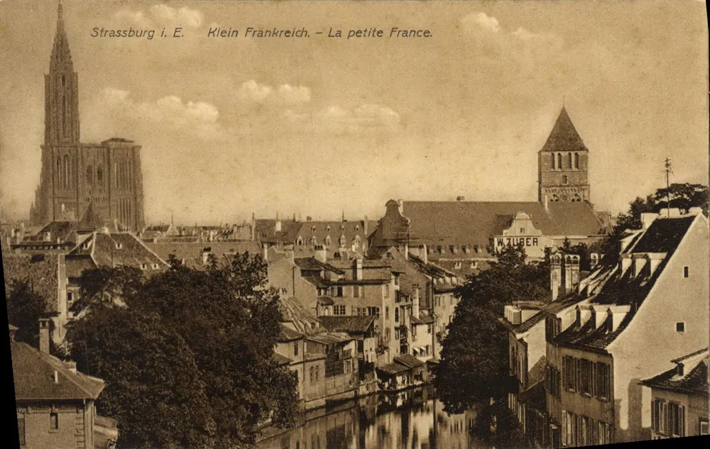 Strasbourg i. E. — Klein Frankreich — La petite France — W. ZUBER - Vorderseite