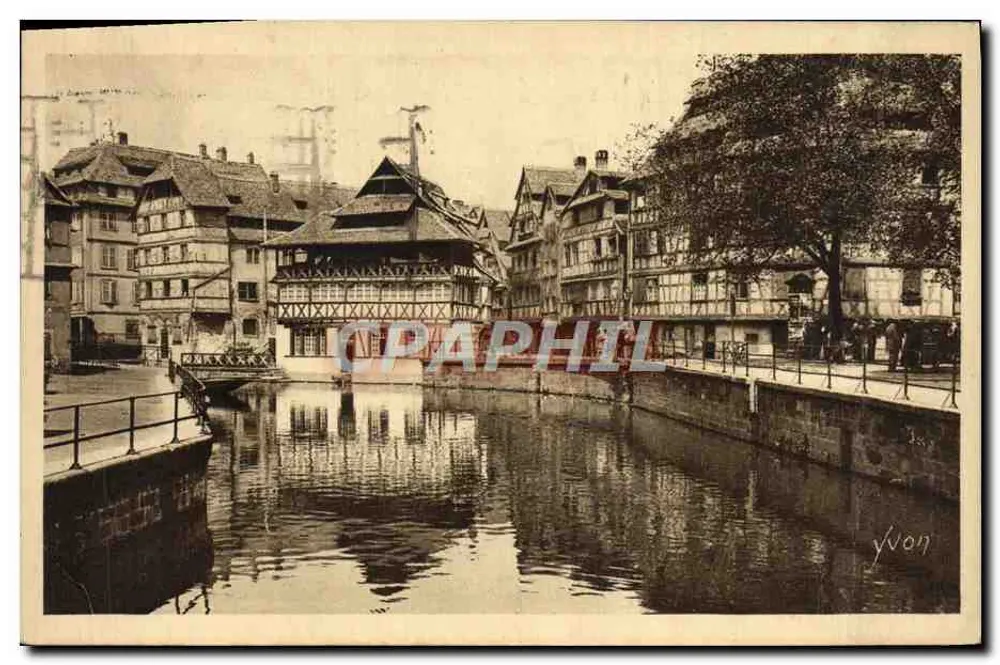 Straßburg — Ansicht der Petite France — Editions d'Art Yvon - Vorderseite