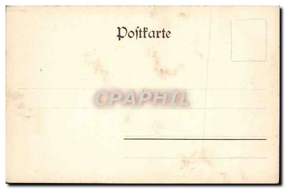 Universidade — Strasbourg — Stengel & Co., Dresde, n° 1511a - Verso