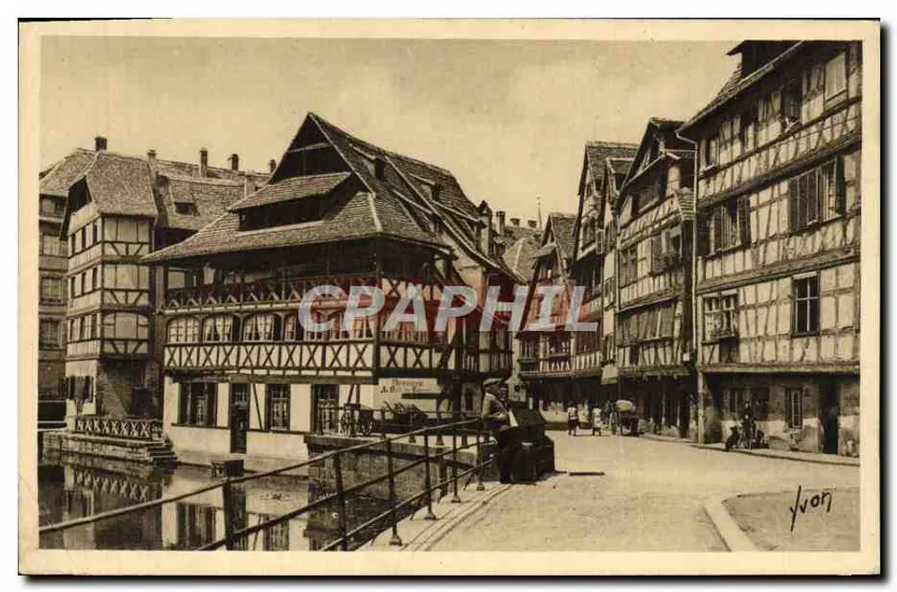 Straßburg (Bas-Rhin) — Ein Stück Petite France — Éditions d'Art Yvon - Vorderseite