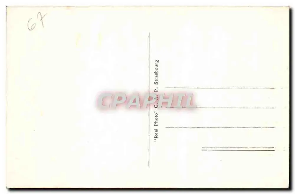 Hohwald — Vista geral — C.A.P. Strasbourg, n°43 - Verso