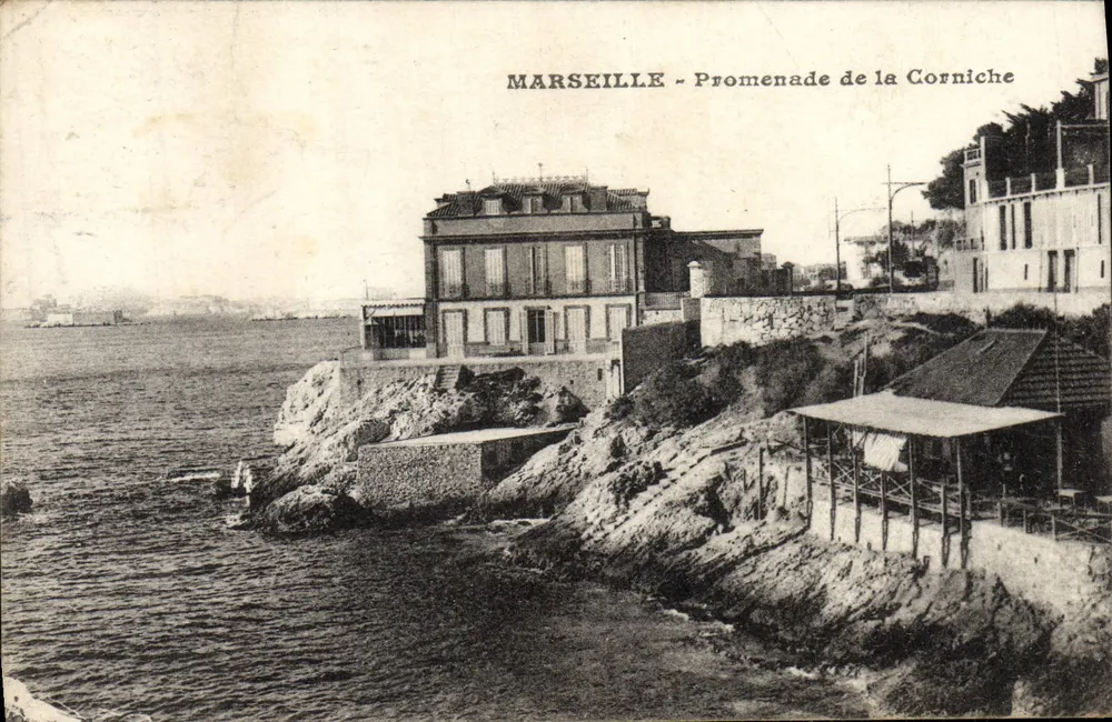 Marseille - Promenade de la Corniche — editor não identificado, número de série não visível - Frente