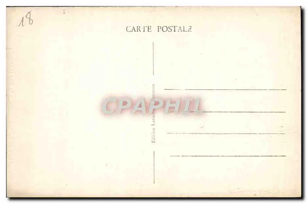 Het Oude Sancerre — De Toren (15e eeuw) — Edities Larache Sancerre, nr. 23 - Achterkant