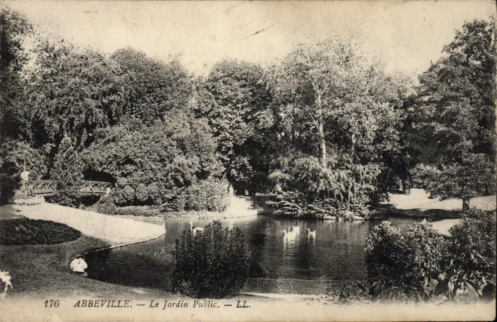 Abbeville — Het Publieke Tuin — LL. — n° 1776 - Voorkant
