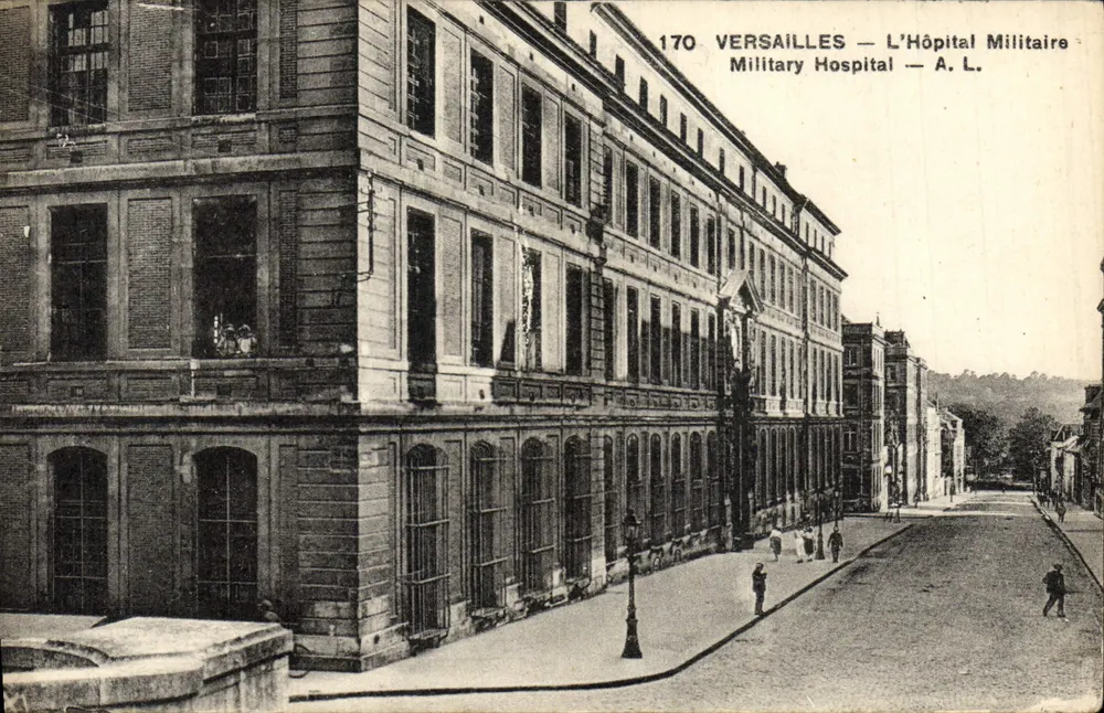 Versailles — Militärkrankenhaus — A. L. - Vorderseite
