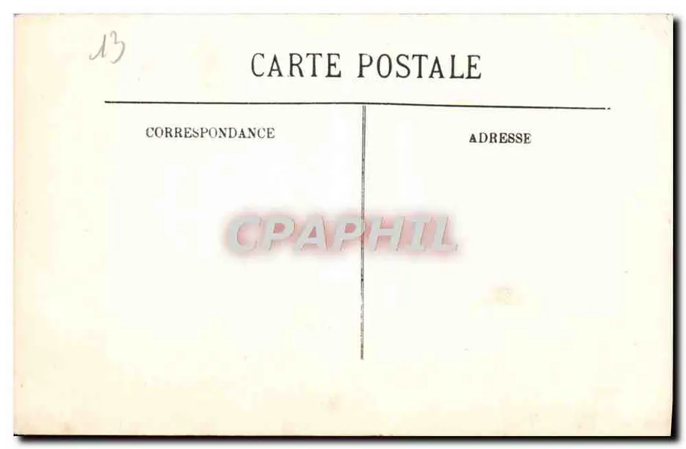 Tarascon — Kasteel van Koning René — LL, n°15 - Achterkant