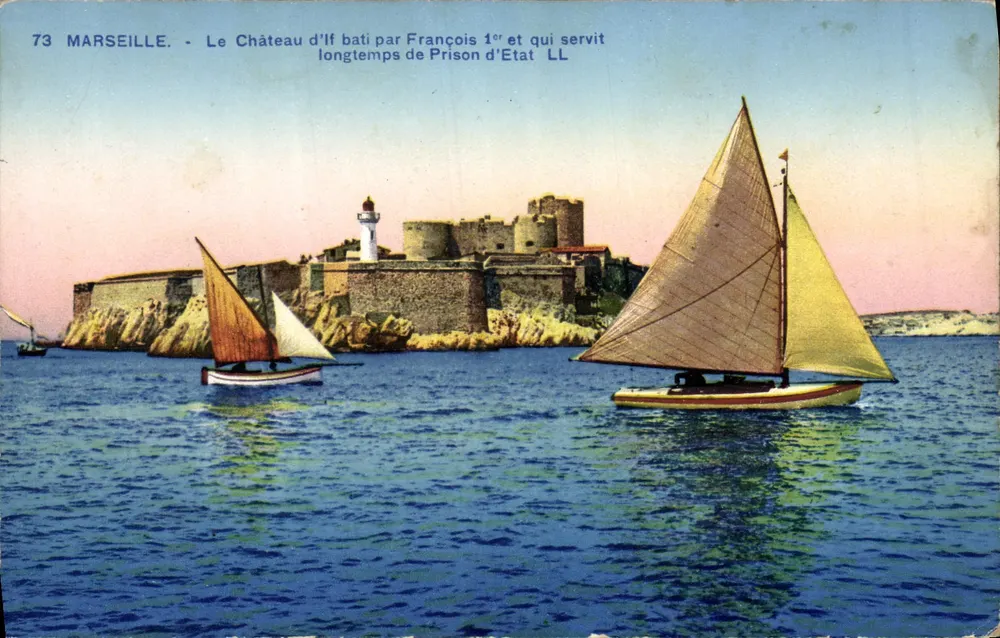 Marseille — Das Schloss If — Verlag LL, Nr. 73 - Vorderseite