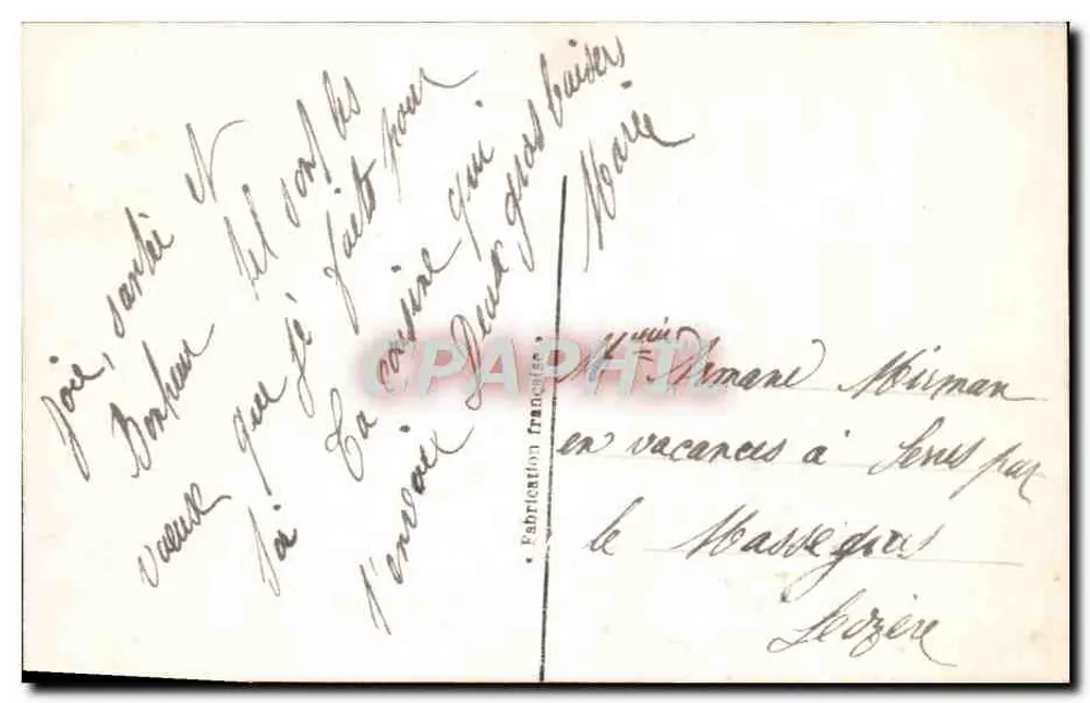 Frau in Pelz mit Eibe — Beste Zärtlichkeit und Neujahrswünsche 1918 — Dix - Rückseite
