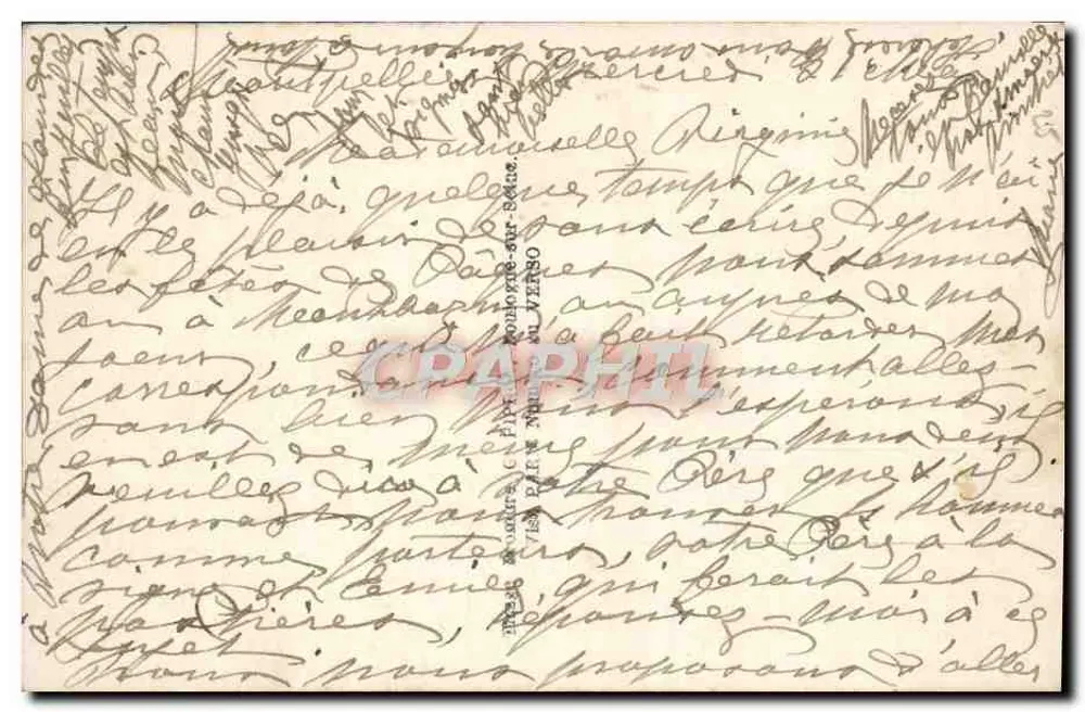 Lilien in einem dekorierten Vase — Verlag Porte Bonheur, Nr. 89 - Rückseite
