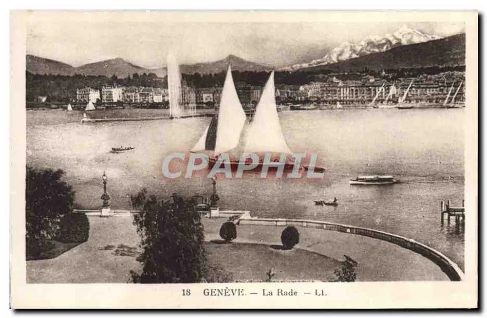 GENÈVE — A Baía — L.I. — n°18 - Frente