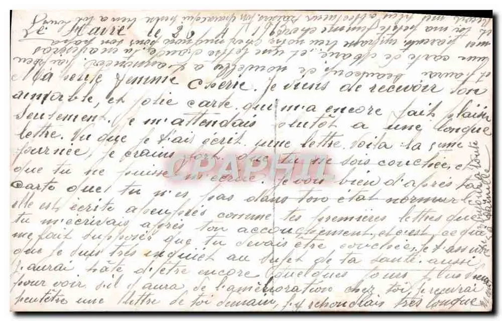 Soldat et enfant — message patriotique — J.K. n° 9417 - Verso