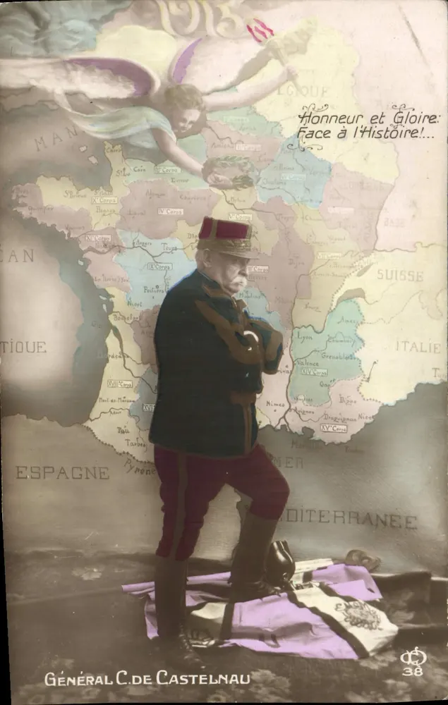 General de Castelnau — Tribut an die französische Armee — Verlag C.38 - Vorderseite