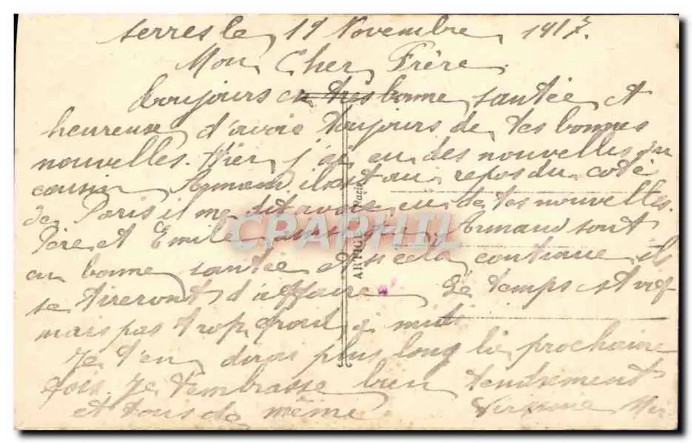 एक हाथ दूसरे हाथ को लेता है — आपके लिए हमेशा — ला फ़ैवोरिट, संख्या 1242 - पीछे