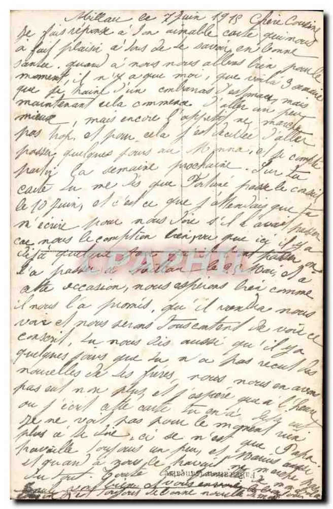 Frankreich steht auf — Militär — Verlag PARIS n°554 - Rückseite