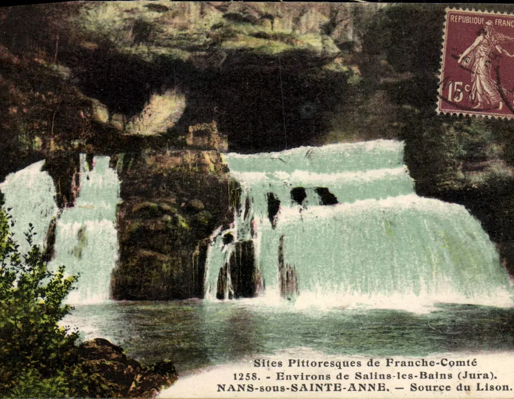 Quellen des Lison — Nans-sous-Sainte-Anne — Bilderhafte Orte der Franche-Comté - Vorderseite