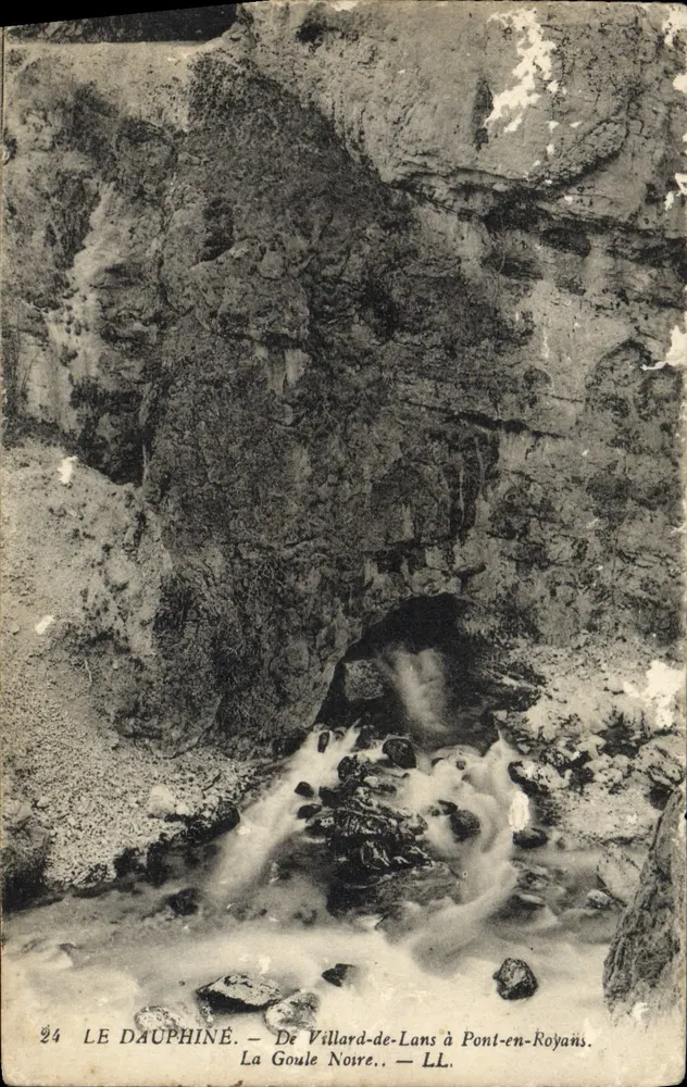 La Goule Noire — Von Villard-de-Lans nach Pont-en-Royaans — LL - Vorderseite