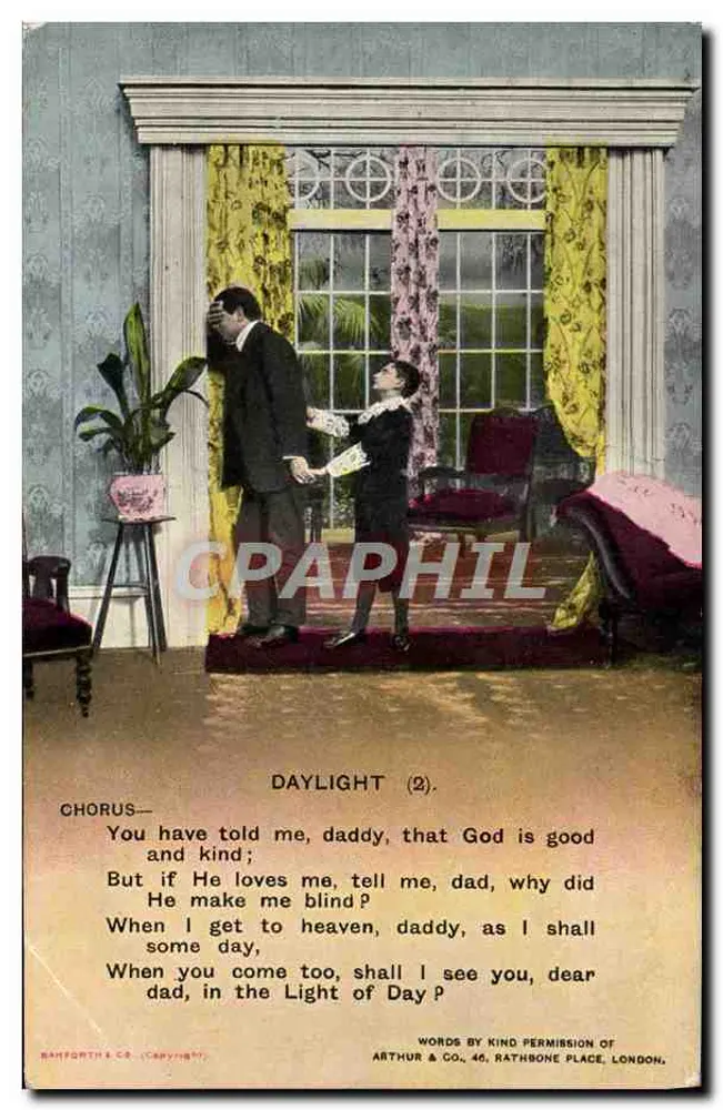 Ein Kind und ein Erwachsener vor einem Fenster — Daylight (2) — Banforth & Co. - Vorderseite