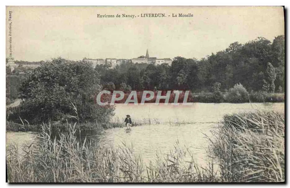 Okręgi Nancy. - LIVERDUN. - La Moselle — wydawnictwa kobiece, Nancy - Awers