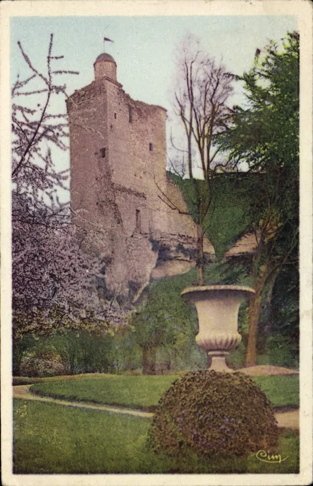 Vendôme (Loir-et-Cher) — Ruines du Château, Tour de Poitiers — éditeur Cing - Vorderseite