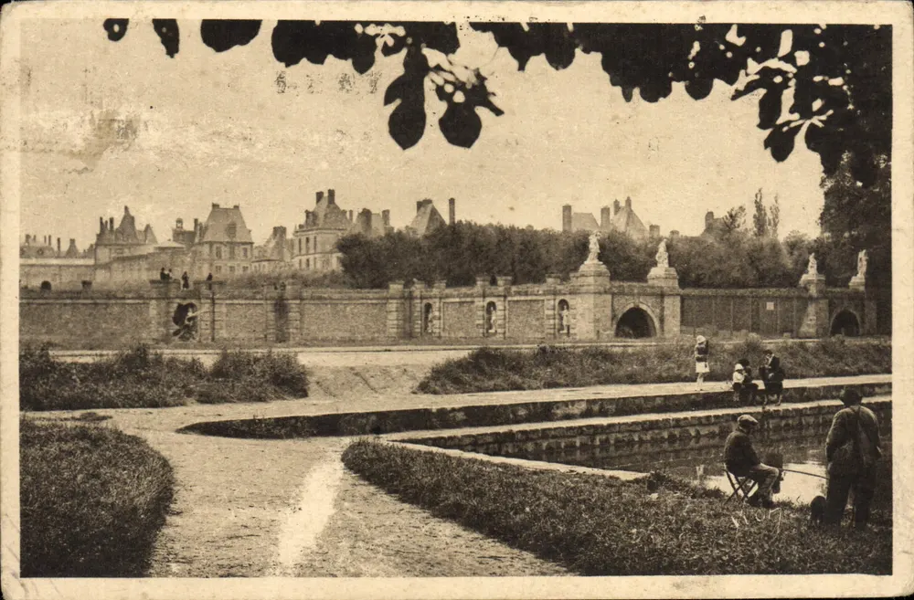 Der Palast von der Galerie aus gesehen — Fontainebleau — Les Éditions d'Art Yvan, Paris - Vorderseite