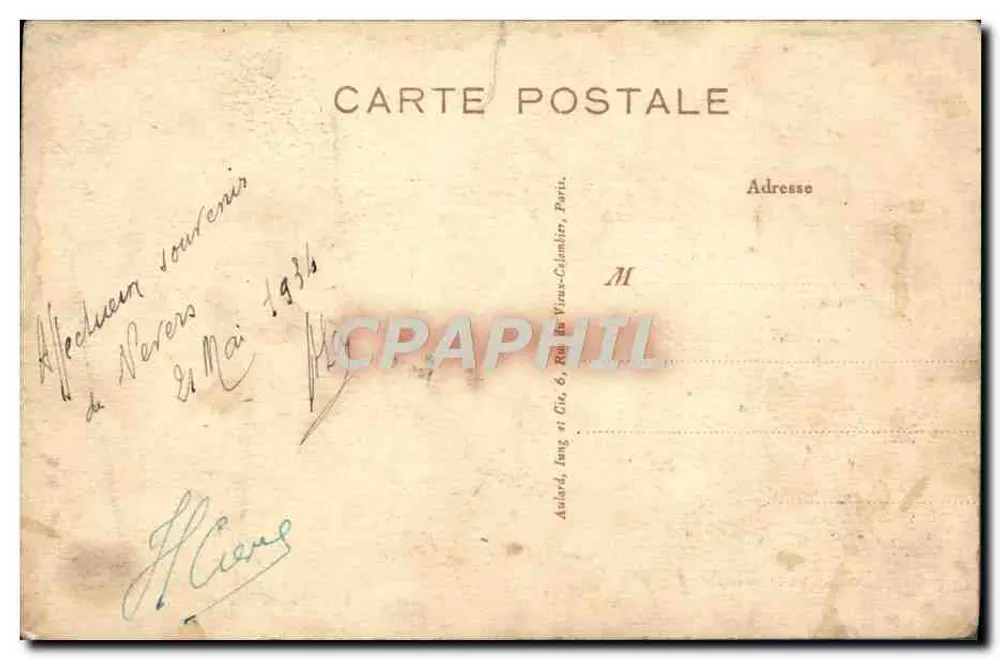 Tête de Sainte Bernadette — dans son autel — Maison Mère des Sœurs de la Charité de Nevers - Back