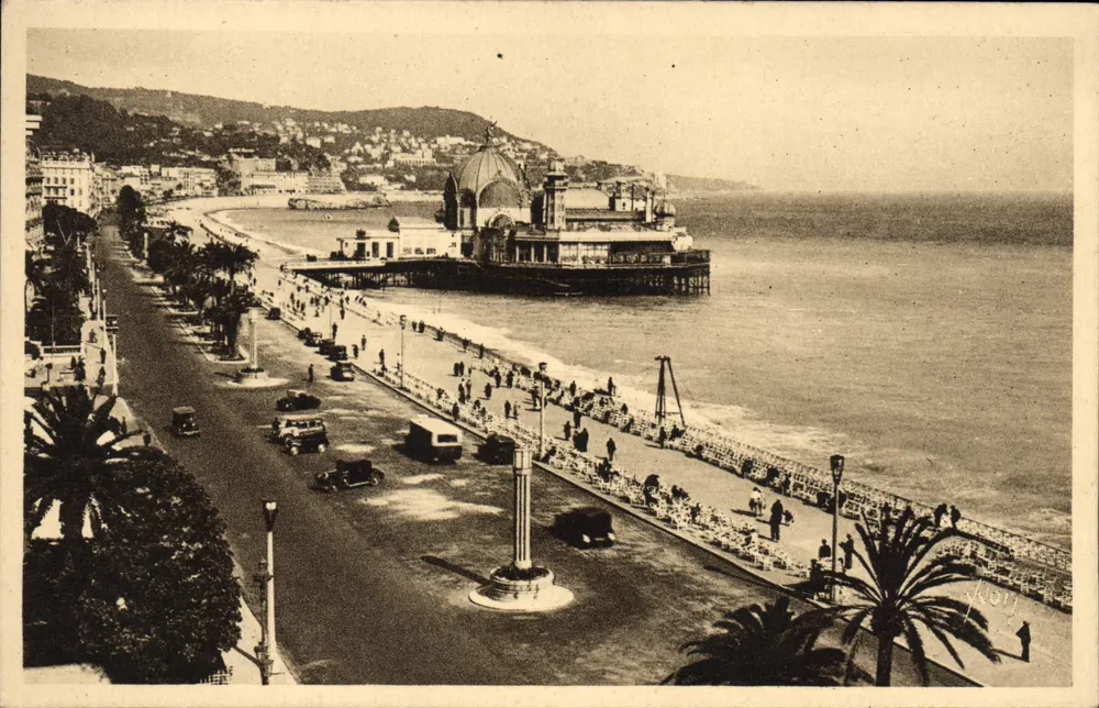 Nice — Promenade des Anglais und Casino de la Jetée — Verlag La Douce France, Nr. 452 - Vorderseite