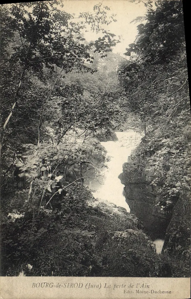 Bourg-de-Sirod (Jura) — A perda do Ain — Edit. Moine-Duchesne - Frente