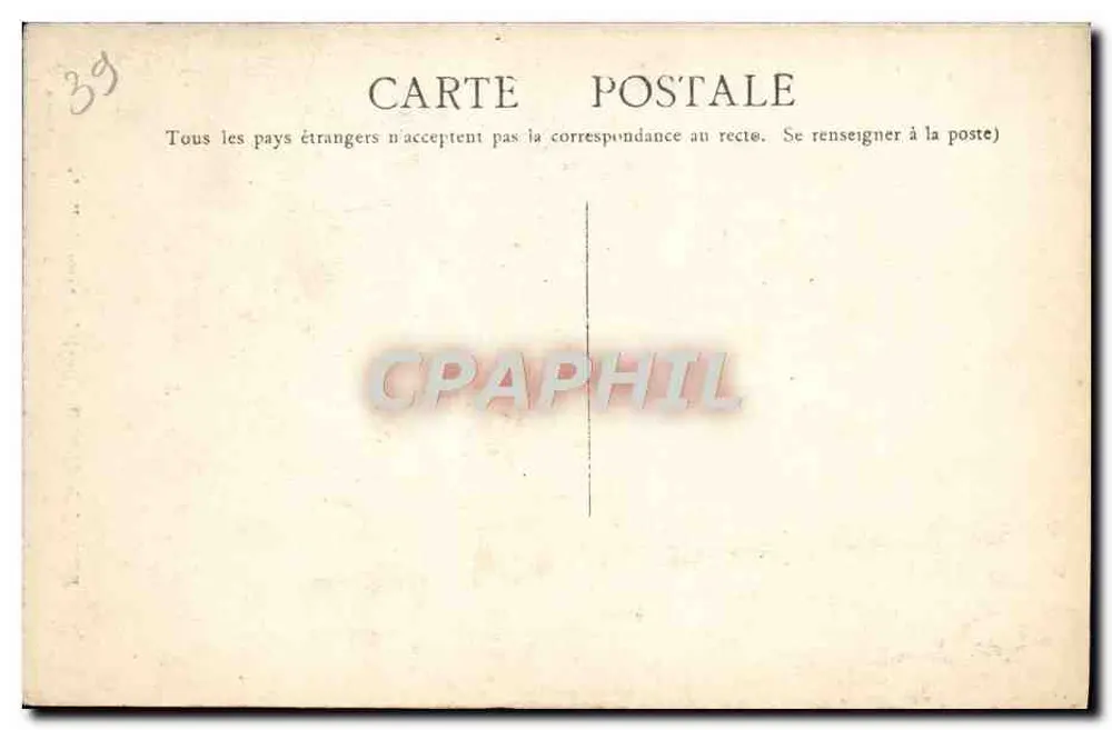 Bourg-de-Sirod (Jura) — A perda do Ain — Edit. Moine-Duchesne - Verso