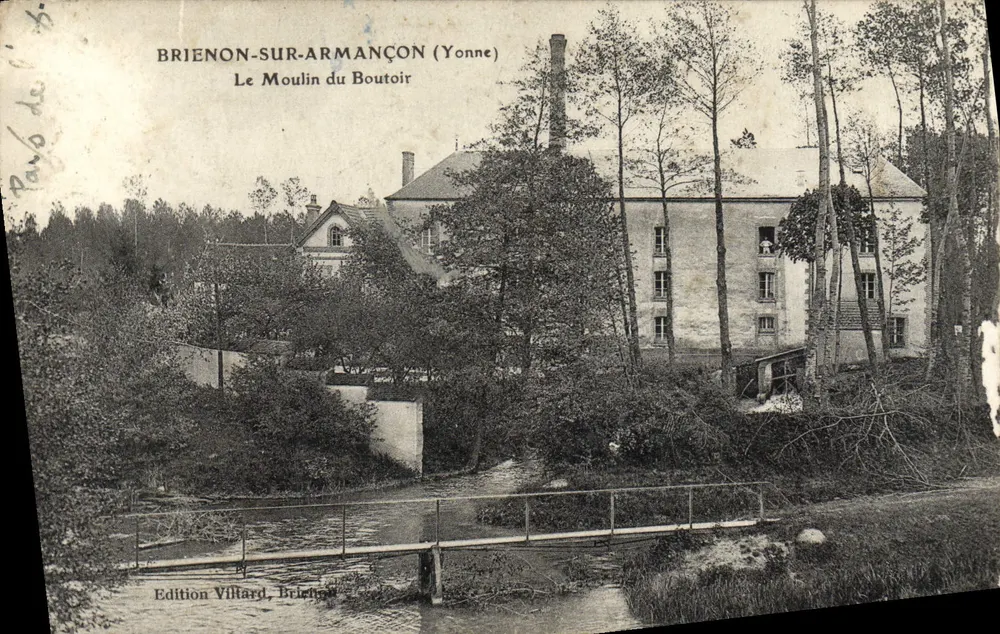 Briennon-sur-Armançon (Yonne) — Il Mulino del Boutoir — Edizione Villard, Briennon - Recto
