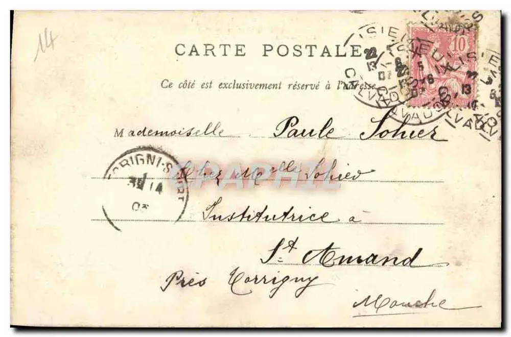 Lisieux — Igreja de Ouilly-le-Vicomte — Besnier, fot. - Verso