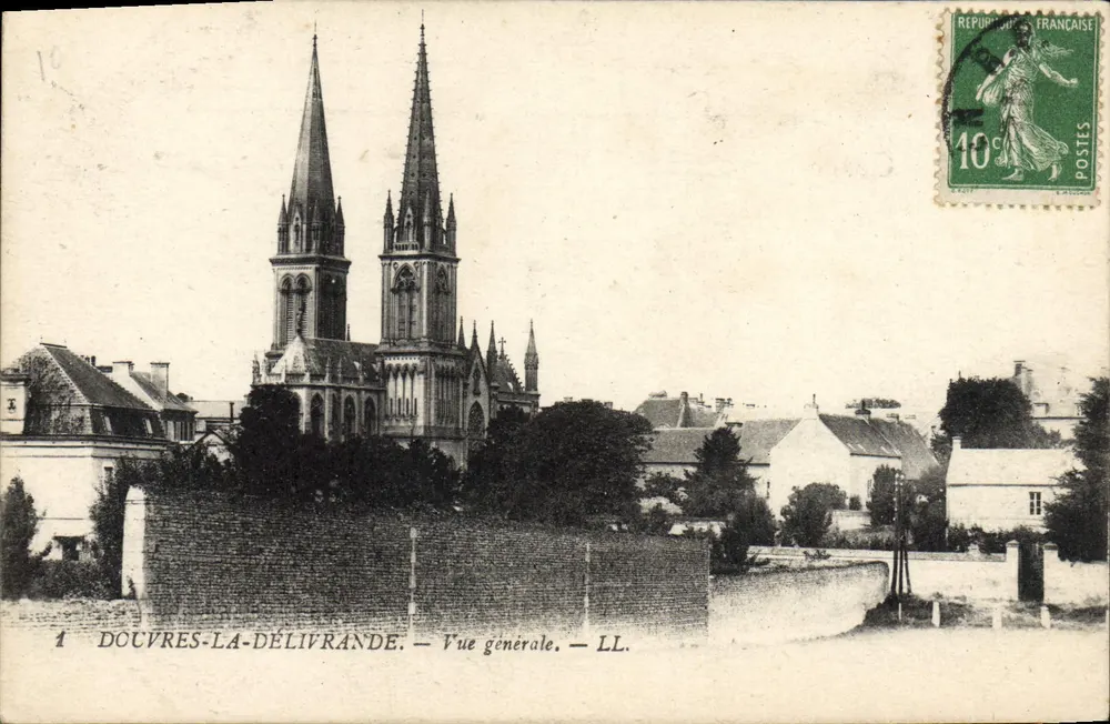 Douvres-la-Délivrande — Ogólny widok — LL. - Awers