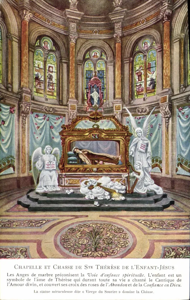 Kapelle und Reliquiare der hl. Thérèse vom Kindlein Jesus — Cérost - Vorderseite
