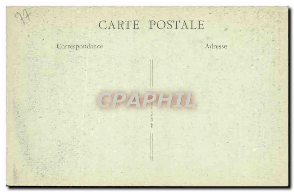 Provins - Turm von Cäsar (oder Königsturm) — 12. Jahrhundert — Sammlung Firmin Louis, Provins - Rückseite