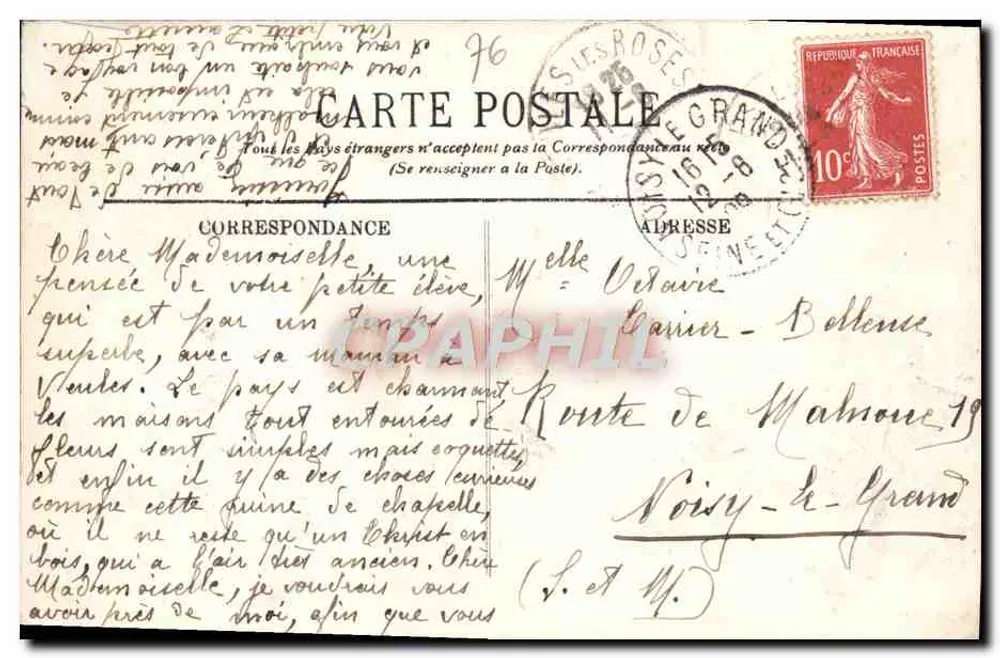 Veuves-les-Roses — As Ruínas — LL. - Verso