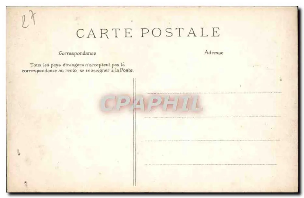 Gisors — Torre do Prisioneiro — A. Banel Lib. Gisors - Verso