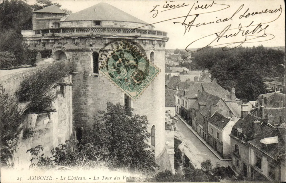 Amboise - Das Schloss - Die Wagenburg — anonymer Verlag, Nr. 35 - Vorderseite