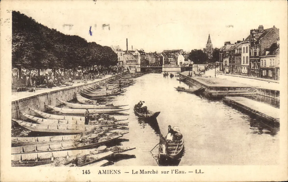 Amiens — Il Mercato sull'Acqua — LI.. - Recto