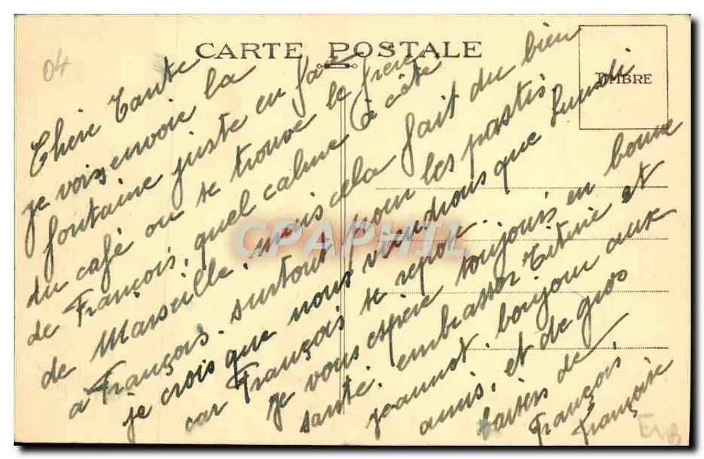 Riez (B.-A.) — Velho Portal — Vve Pécoul, editor - Verso