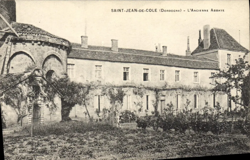 Saint-Jean-de-Cole (Dordogne) — A Antiga Abadia — Edição Dauphin - Frente