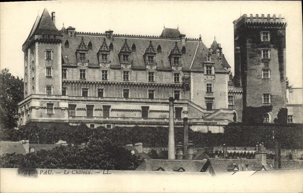 Pau — O Castelo — LL. - Frente