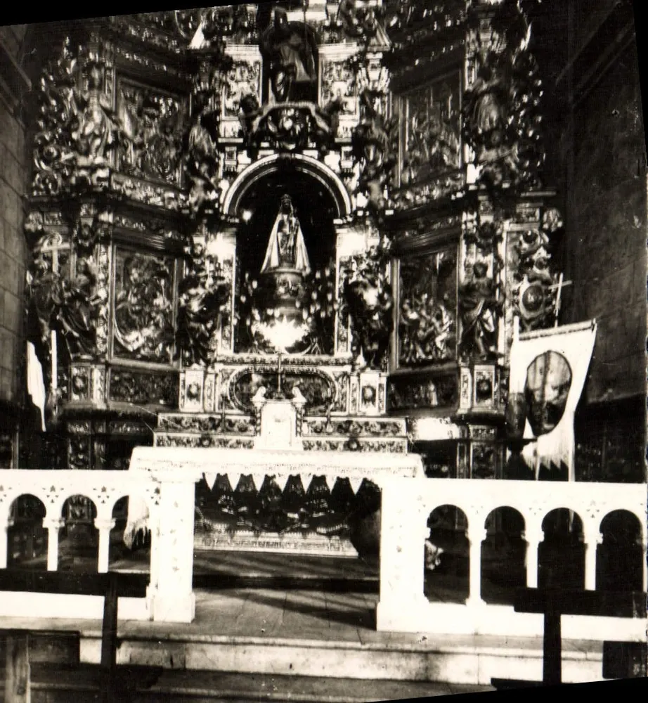 Interior da Igreja do Ermitage em Font-Romeu — Ed. « MA » n° 66 - Frente