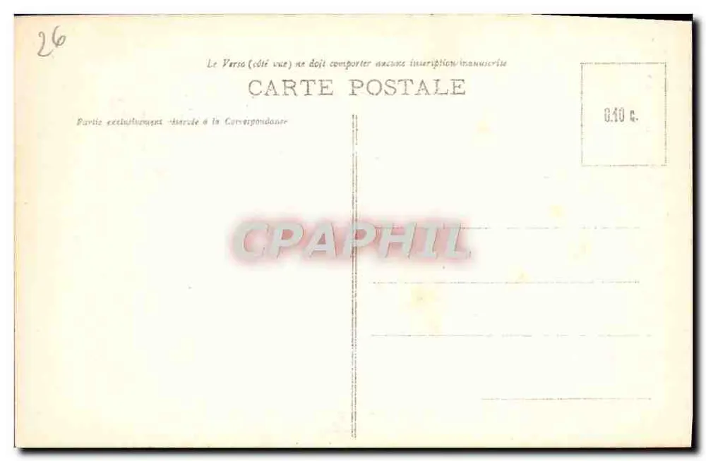 Woud van Lente (Drôme) — Weg van Combe-Laval — P. L. - Achterkant