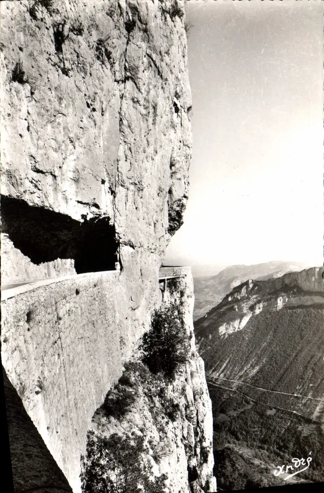 Le Royans — Estrada de Combe-Laval — Edição de Arte André, Grenoble - Frente