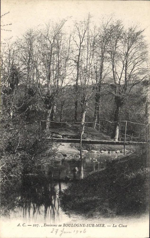 La Cluse — Arredores de Boulogne-sur-Mer — A.C. — 227 - Frente
